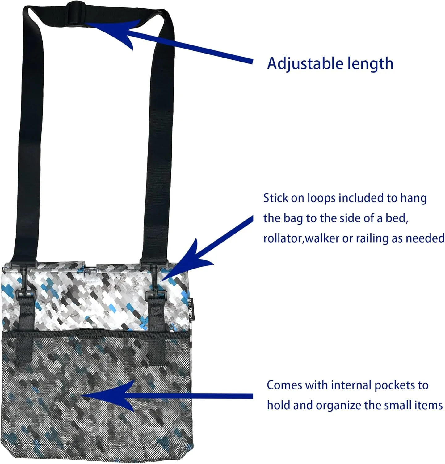 Urine Drainage Bag Holder with for Catheter Bag Covers Infusion Bag,Urine Urainage Bag Holder,Wheelchair Storage Bag,Wheelchair Urine Bag Holder for Kidney Client(BO-01)