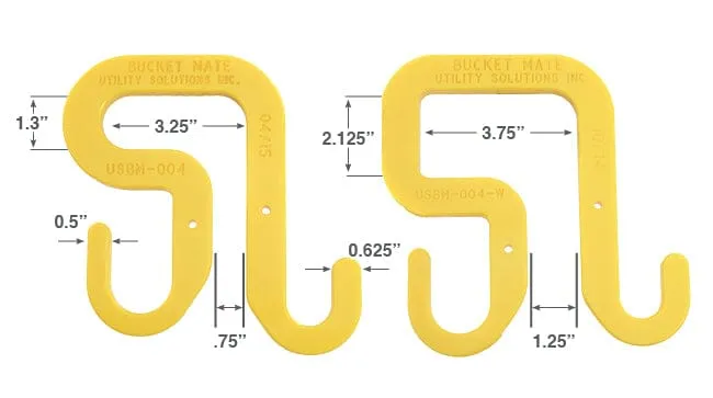 Utility Solutions Polymeric Bucket Hook - USBM-004