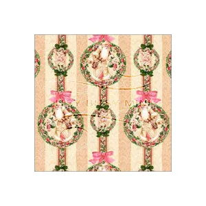 Victorian Christmas - Dollhouse Wallpaper