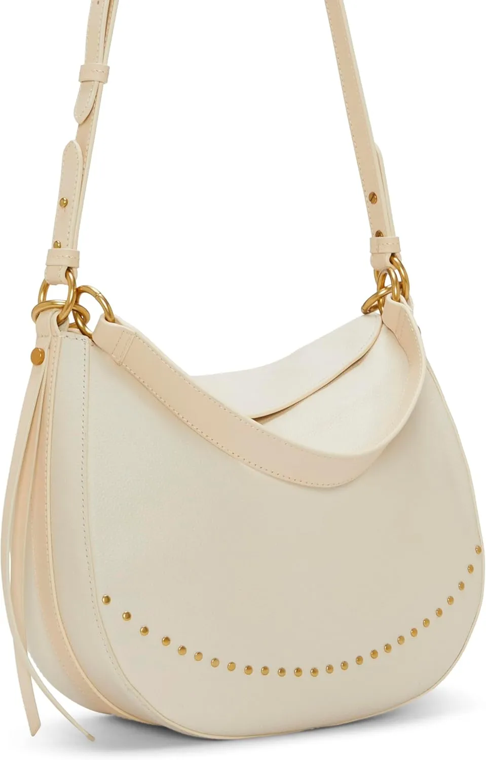 Vince Camuto Womens Noemy Pebbled Leather Crossbody Handbag