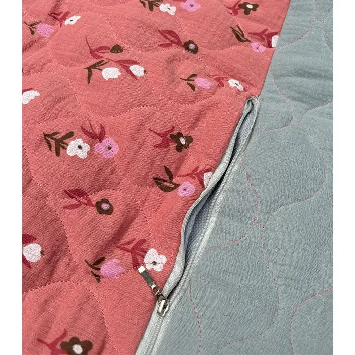 Vintage Flowers - XXL picnic blanket - picnic mat 180×150 cm