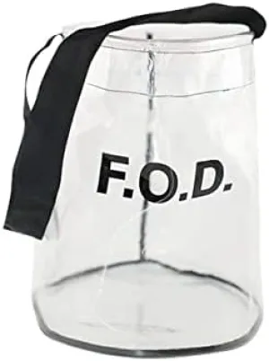 Vinyl-Coated FOD Tool Bucket - Ideal for Aerospace, Aviation Industry - Help Eliminate Foreign Object Debris - Bucket Fod Bag