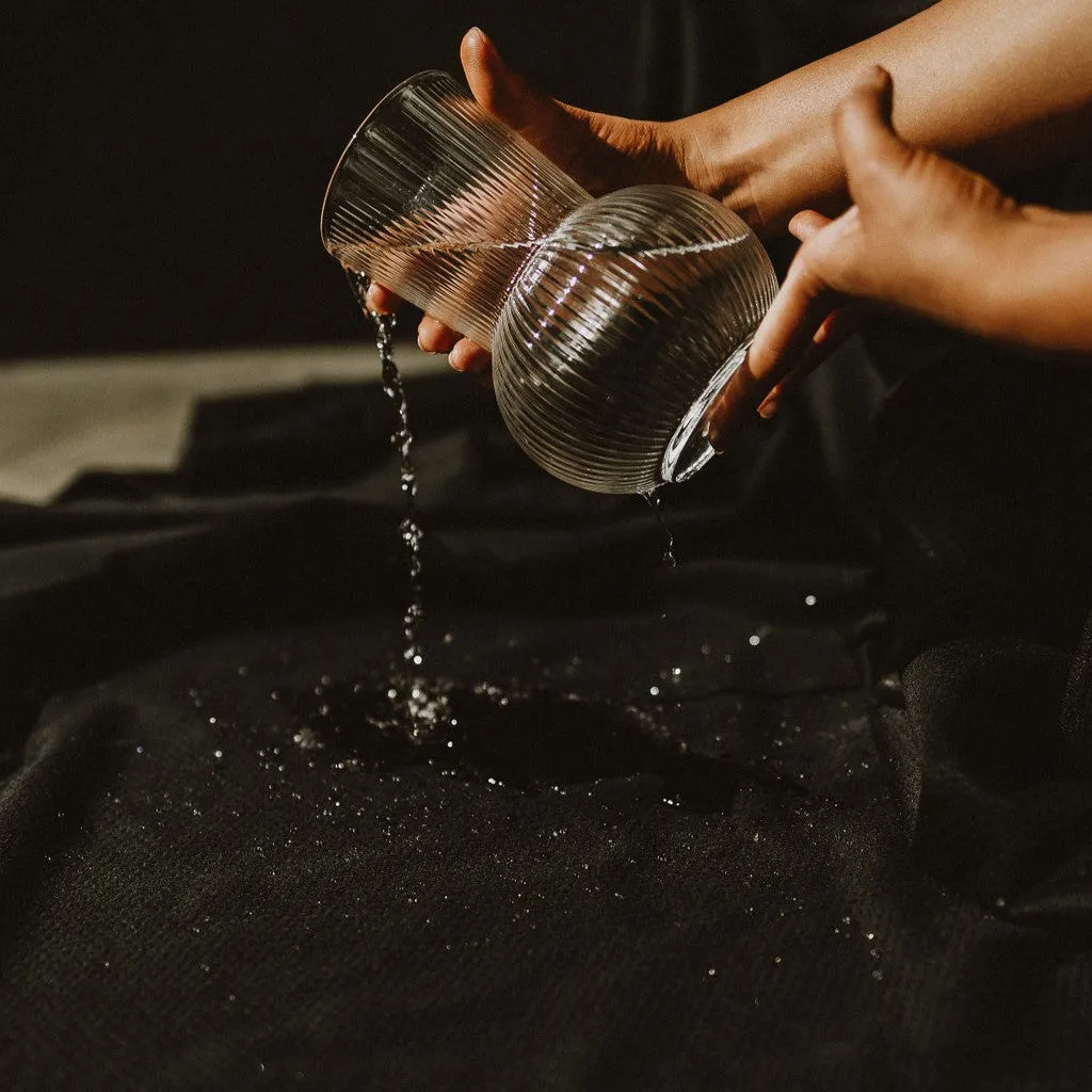 Waterproof Splash Blanket™️ - Black Bamboo Summer Blanket