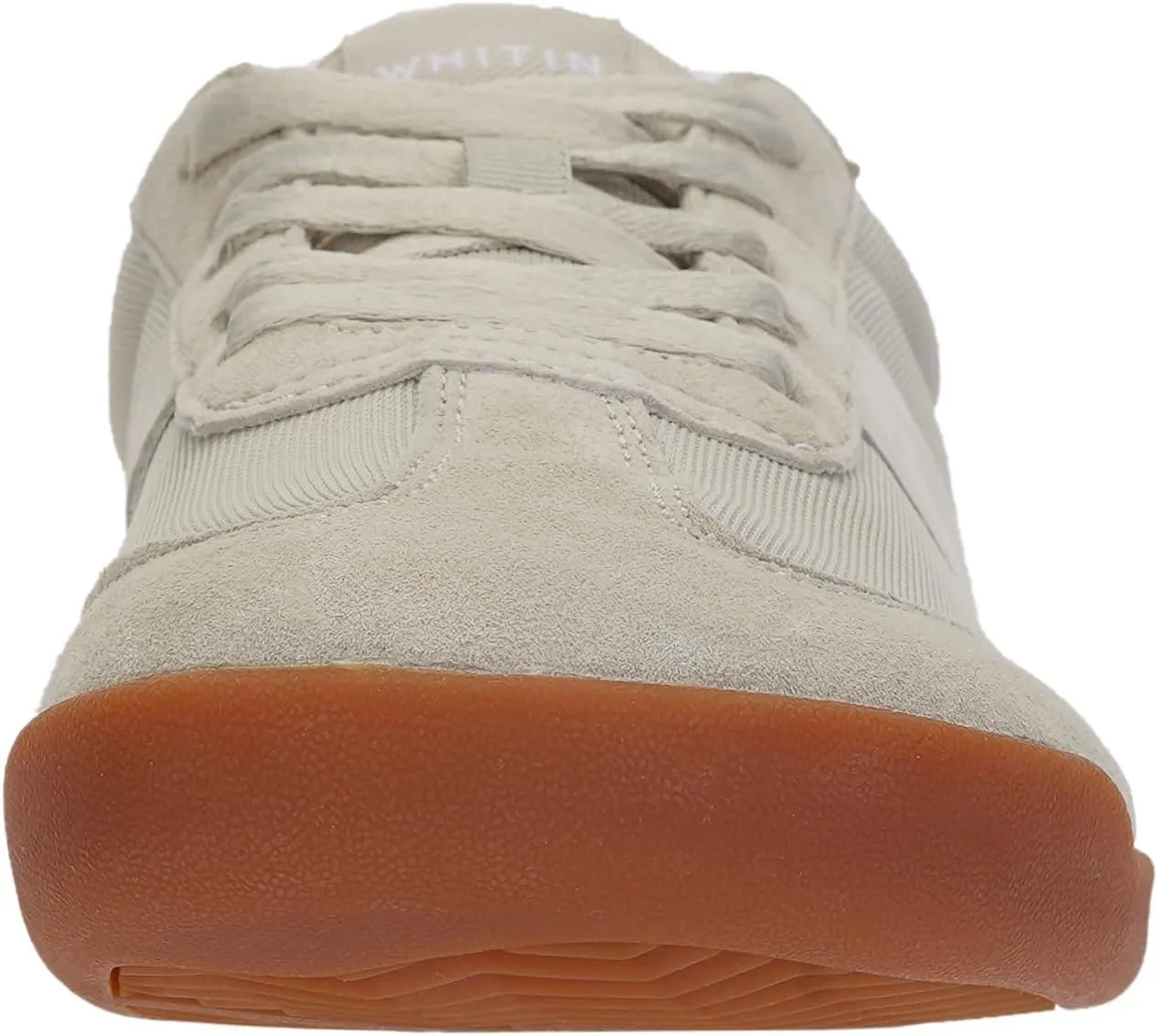 WHITIN Women's Wide Toe Box Barefoot Shoes | Fashion Suede Patchwork Design | Zero Drop Sole