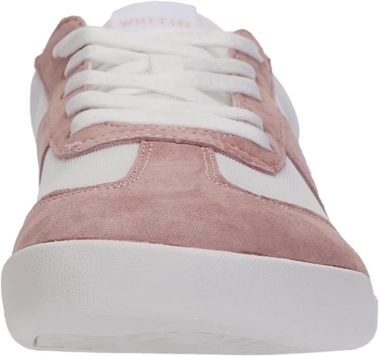 WHITIN Women's Wide Toe Box Barefoot Shoes | Suede Patchwork Design