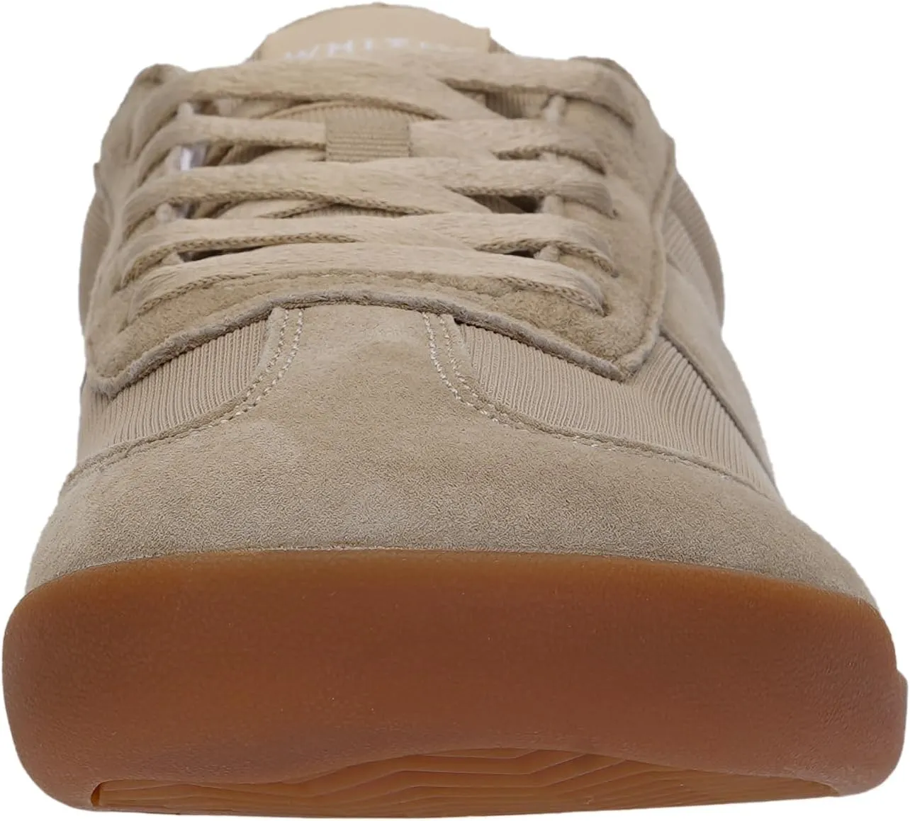 WHITIN Women's Wide Toe Box Barefoot Shoes | Suede Patchwork Design