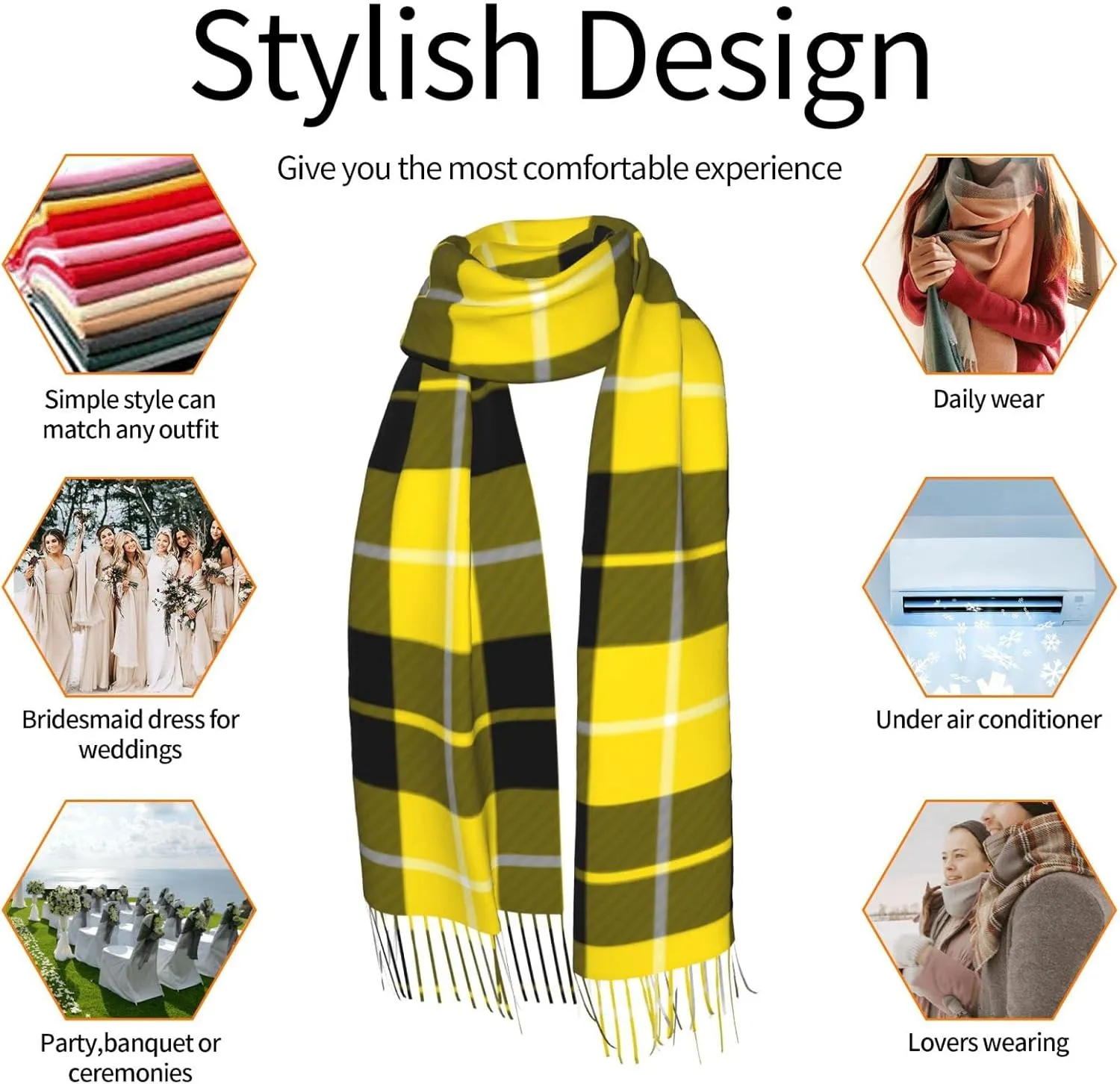 Winter Warm Wrap Shawl Ancient Tartan Of The Scottish Clan Shaw Print Scarves Blanket Scarf For Women Men