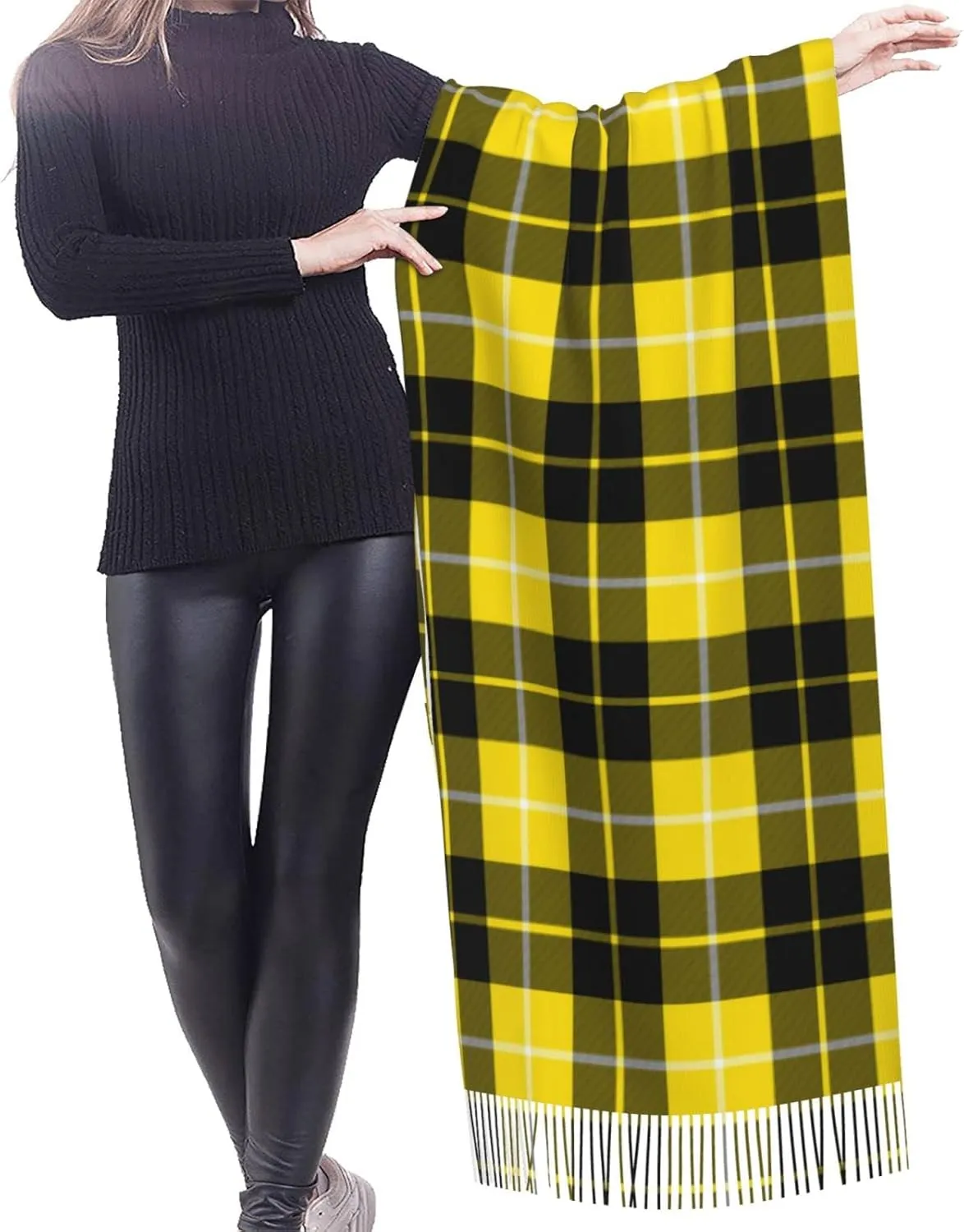 Winter Warm Wrap Shawl Ancient Tartan Of The Scottish Clan Shaw Print Scarves Blanket Scarf For Women Men