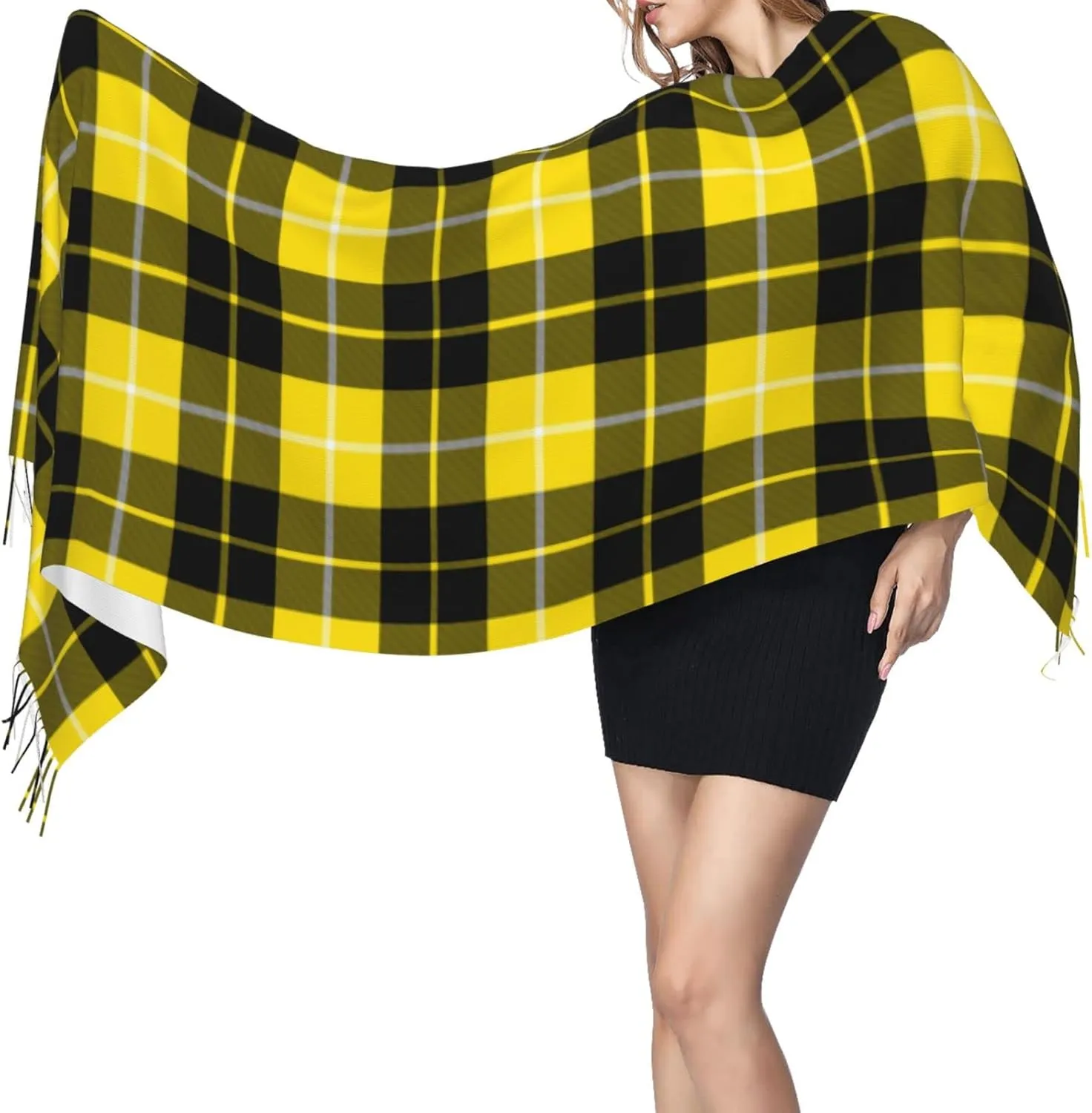 Winter Warm Wrap Shawl Ancient Tartan Of The Scottish Clan Shaw Print Scarves Blanket Scarf For Women Men