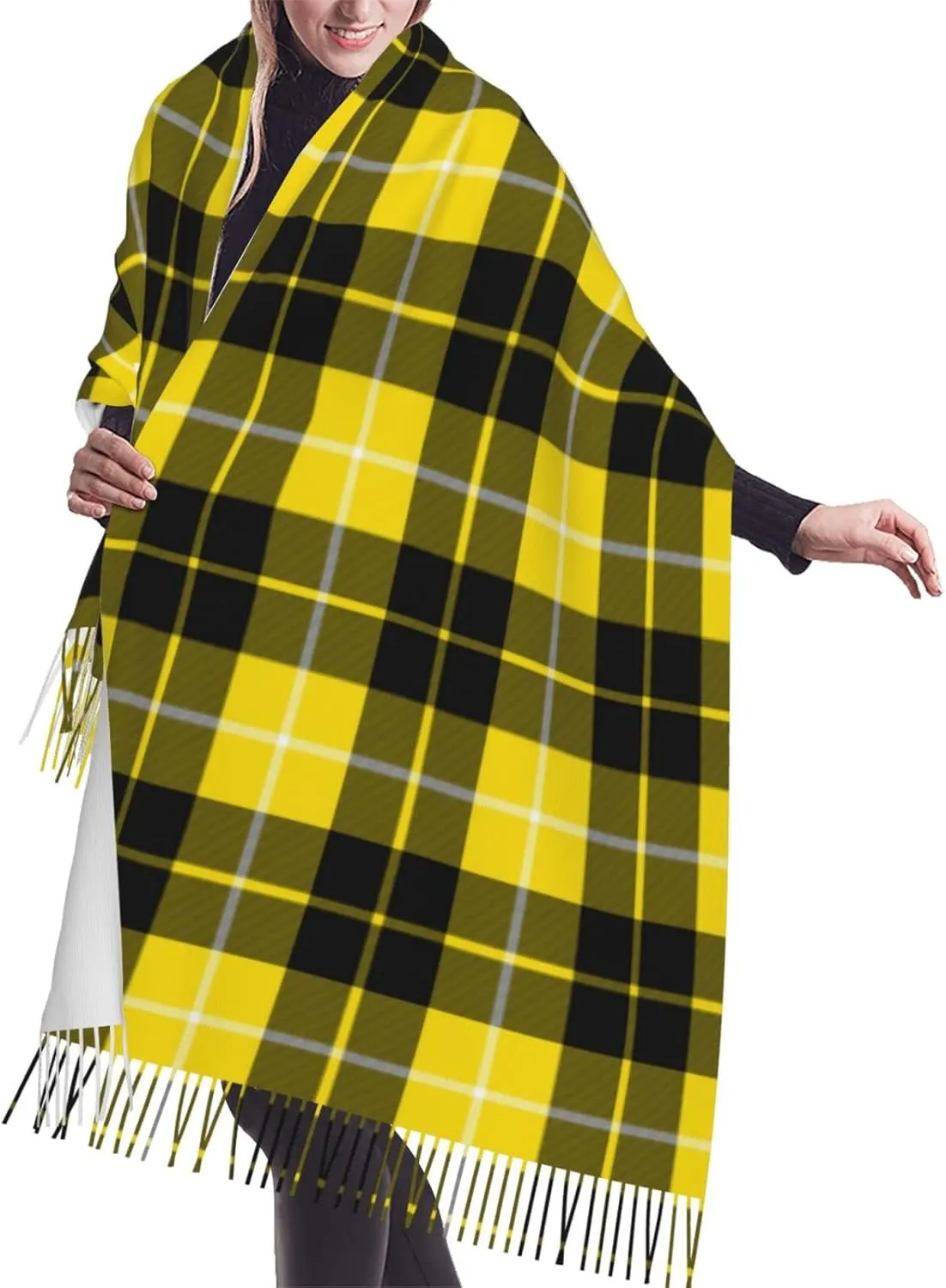 Winter Warm Wrap Shawl Ancient Tartan Of The Scottish Clan Shaw Print Scarves Blanket Scarf For Women Men