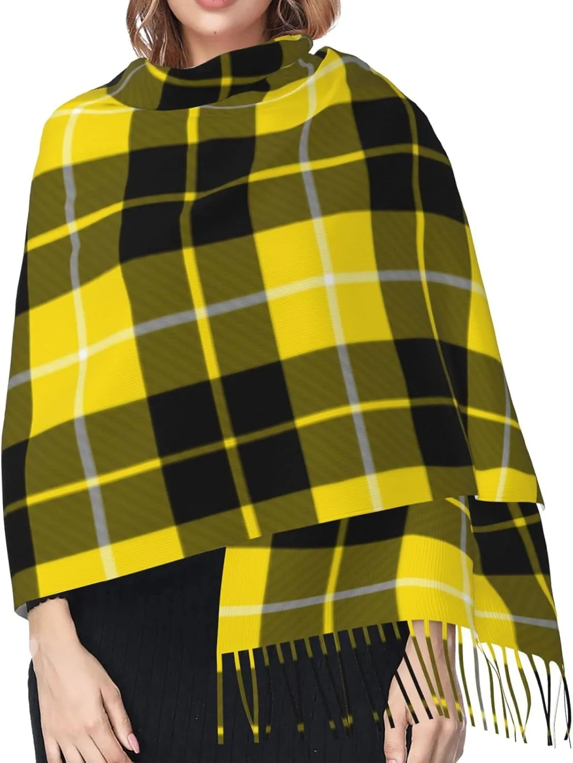 Winter Warm Wrap Shawl Ancient Tartan Of The Scottish Clan Shaw Print Scarves Blanket Scarf For Women Men