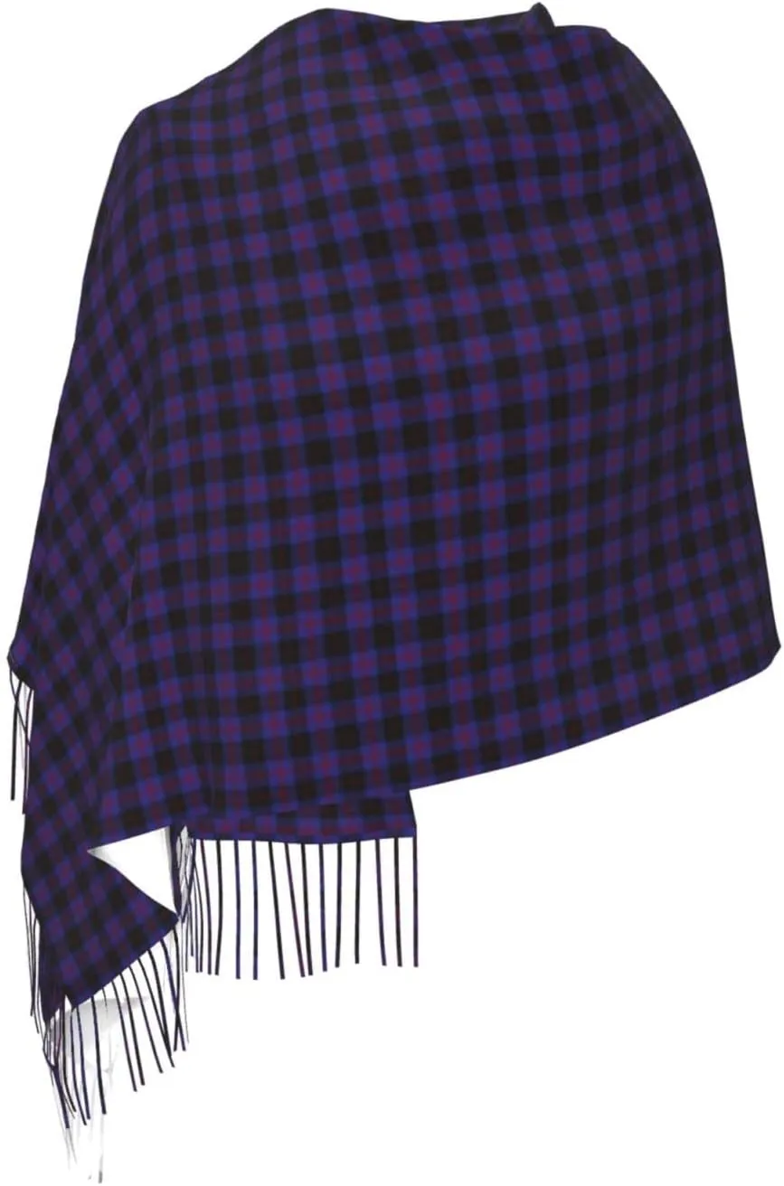 Winter Warm Wrap Shawl The Clan Hunter Tartan Print Scarves Blanket Scarf For Women Men
