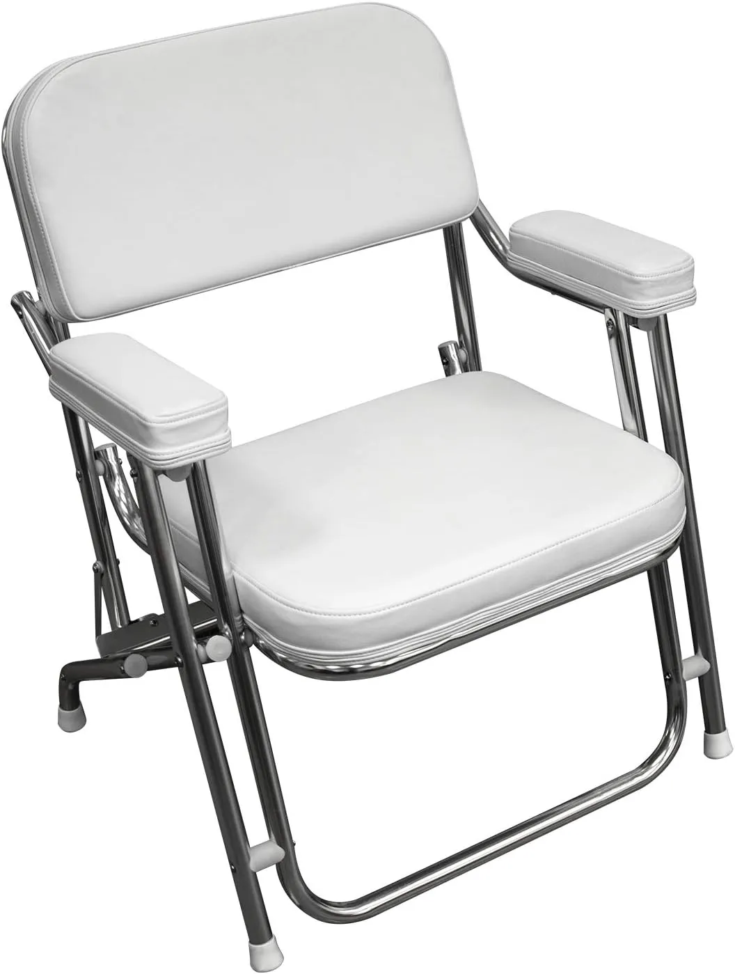 Wise 3316-784 Offshore Series Folding Deck Chair, Brite White