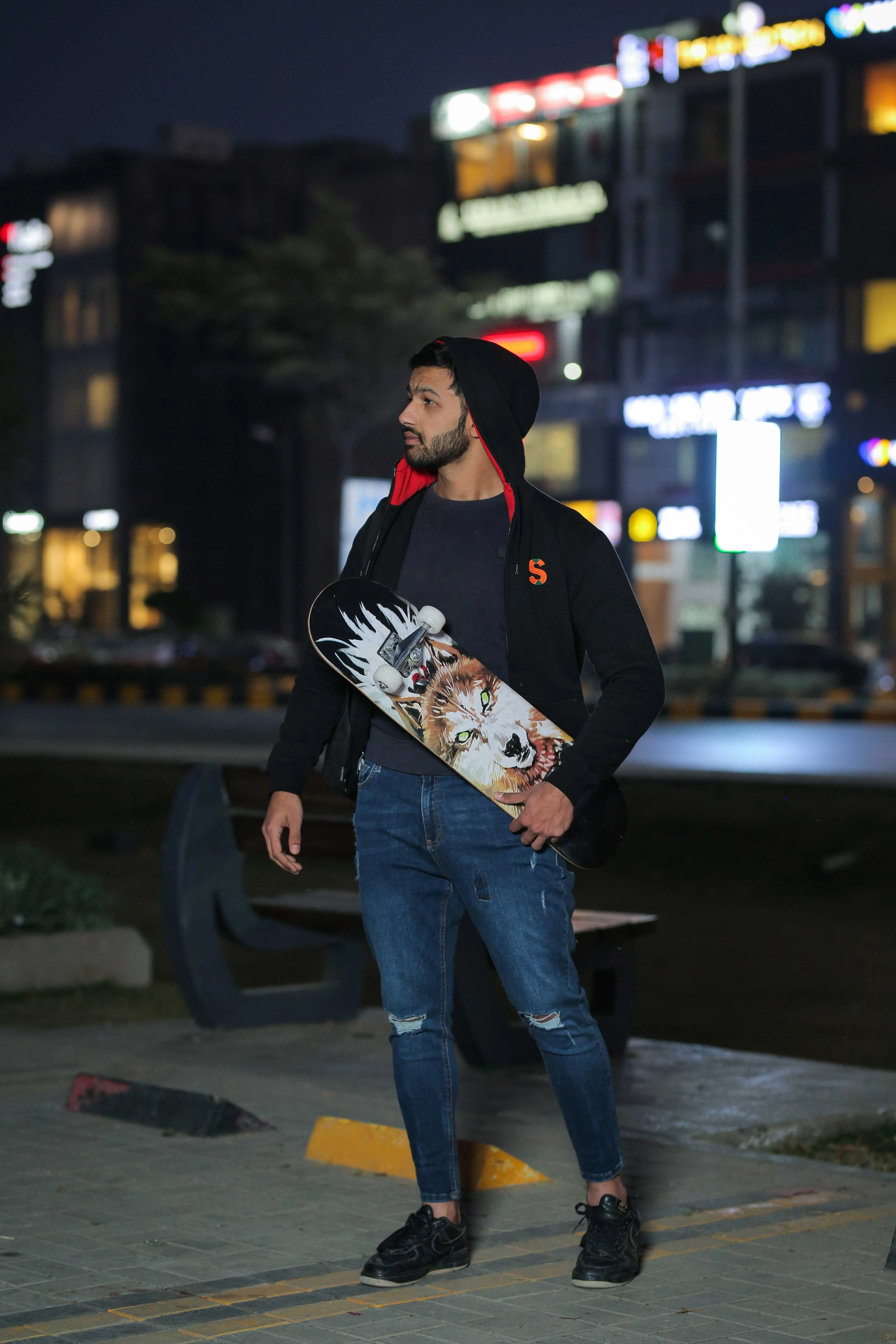 Wolf 31 Inch Skateboard