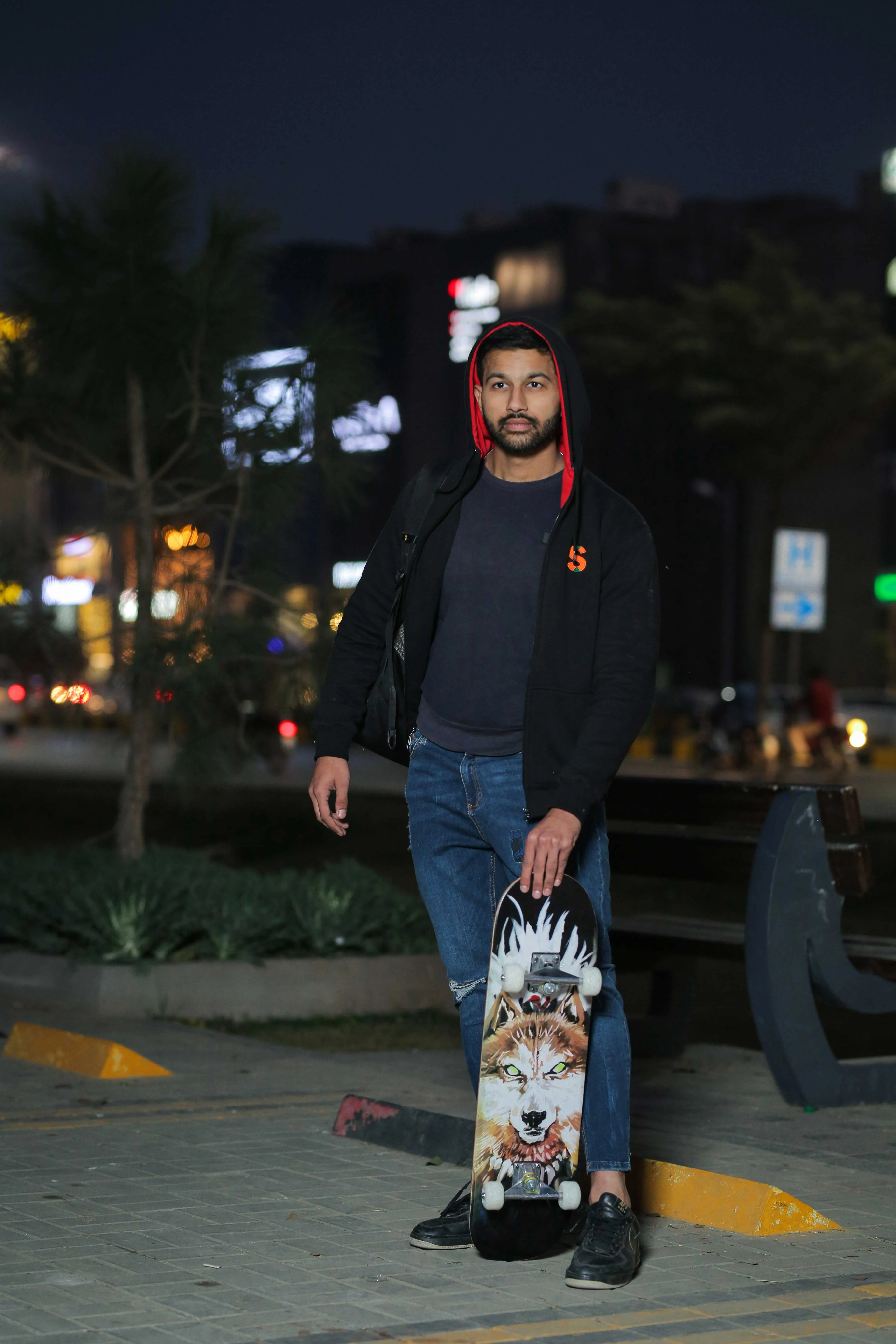 Wolf 31 Inch Skateboard