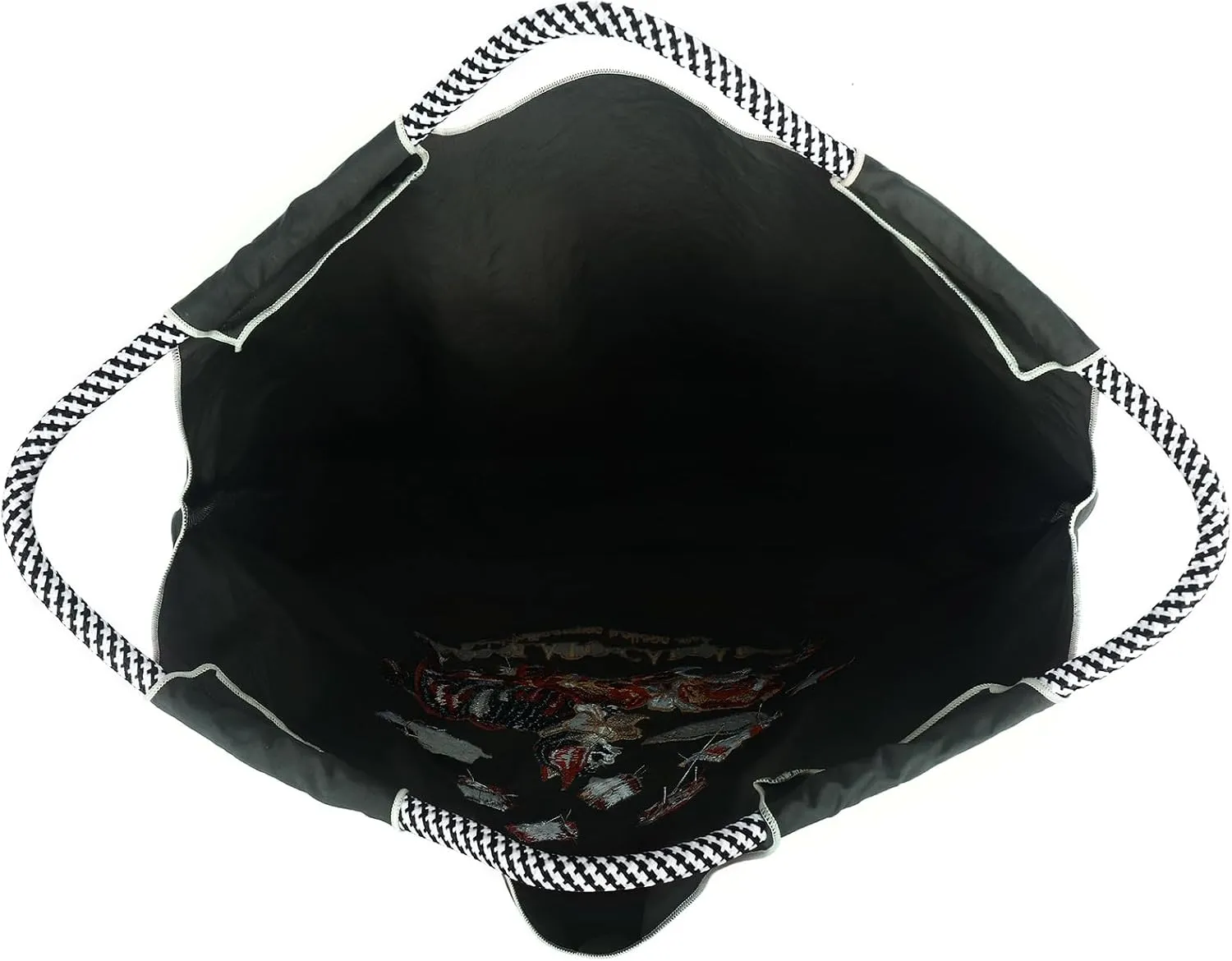 Women fashion handbag embroidered with nylon cat pattern handbag is a shopping bag for travel, beach birthday gifts