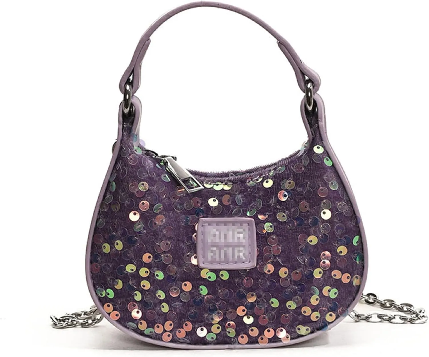 Women Girls Evening Handbag Small Sequin Evening Crossbody Bag Top Handle Clutch Glitter Shoulder Purse Wedding Party