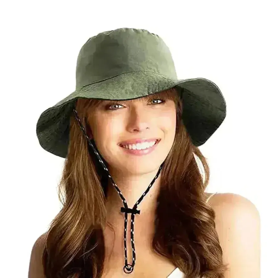 Women Waterproof Sun Hat - UPF50  UV Protection & Foldable
