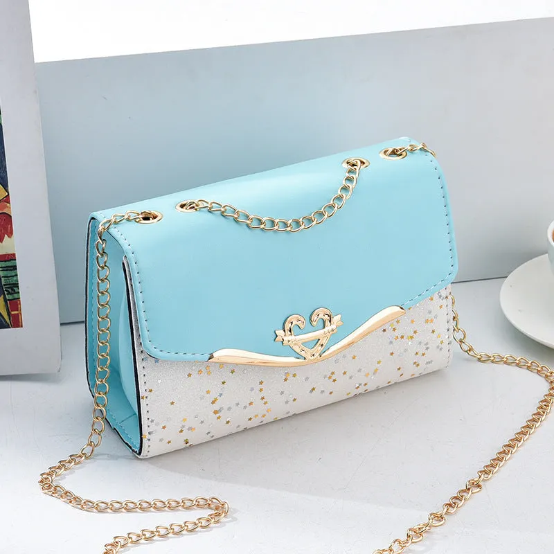 Women's Chain Sequin Fashion Korean Style Bags