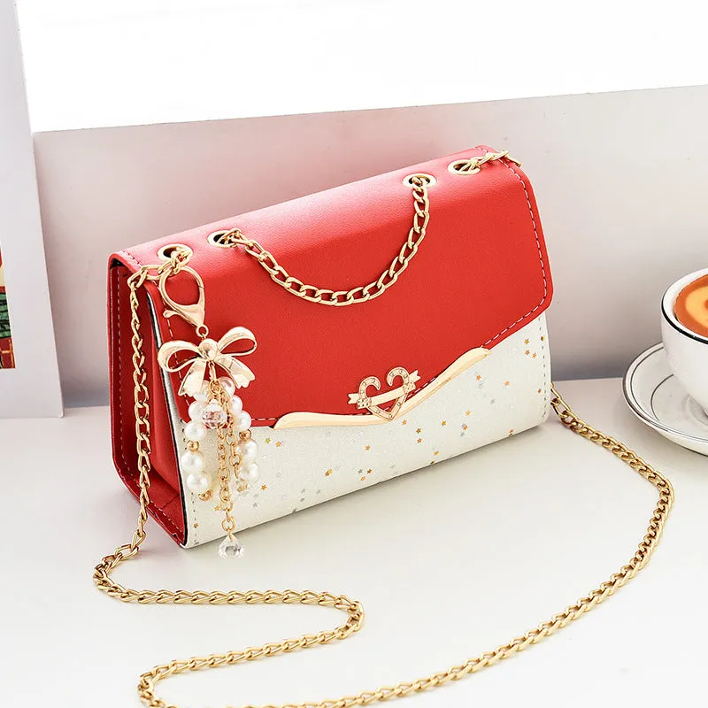 Women's Chain Sequin Fashion Korean Style Bags