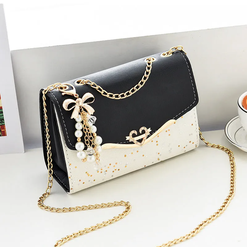 Women's Chain Sequin Fashion Korean Style Bags