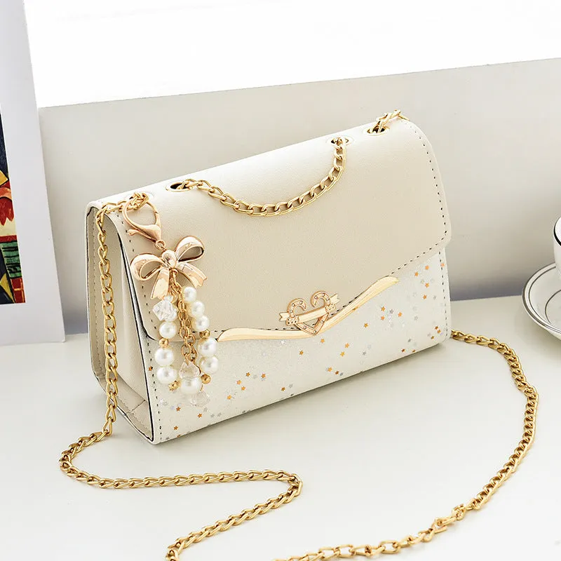 Women's Chain Sequin Fashion Korean Style Bags