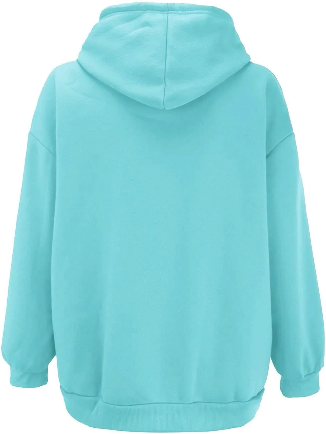 Womens Hooded Sweatshirt Hooded Sweatshirt Top Letter Graphic Print Half Zip Sweatshirt Women Plus Size Sweaters For
