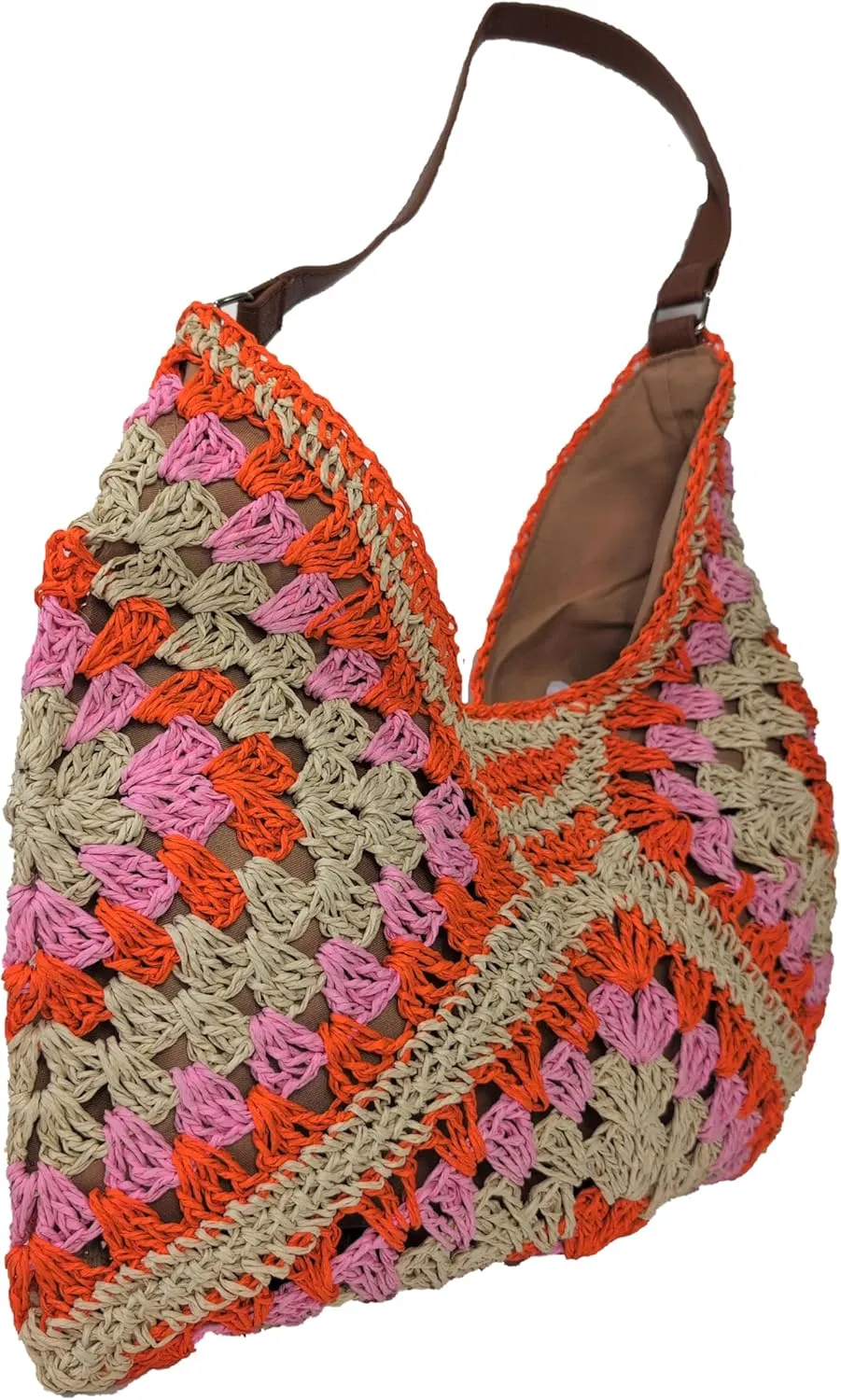 Women's Pala Bohemian Crochet Patchwork Shoulder Bag