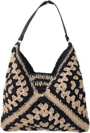 Women's Pala Bohemian Crochet Patchwork Shoulder Bag