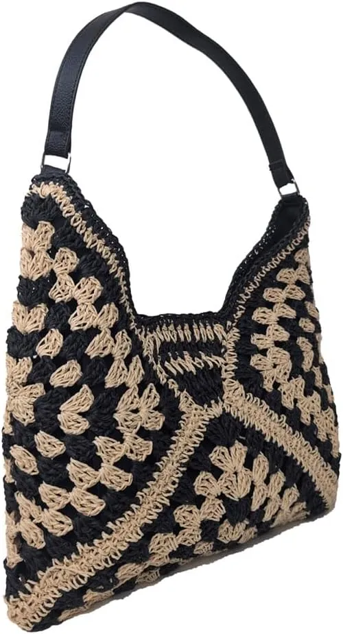 Women's Pala Bohemian Crochet Patchwork Shoulder Bag