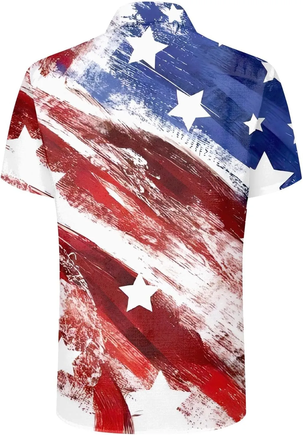 Womens Summer T-Shirt Independen Day Patriotic American Flag Shirt Print Casual Short Sleeve V-Neck Graphic Basic Tops