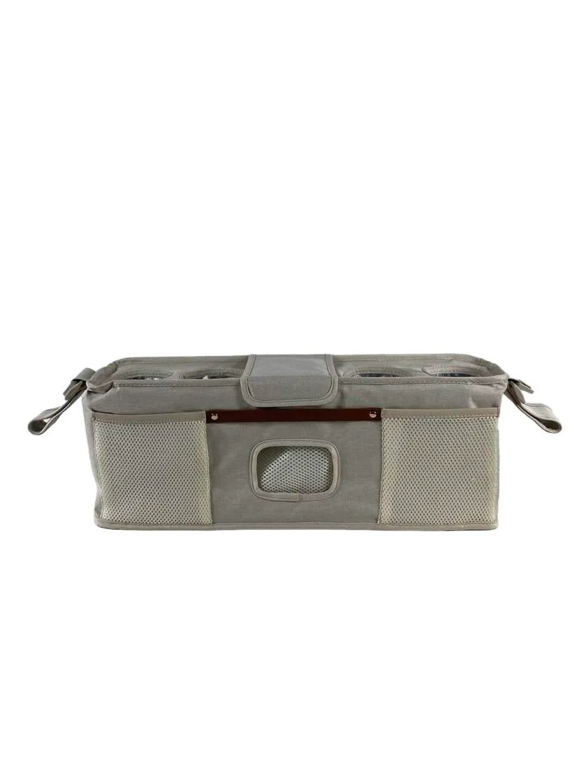 Wonderfold Parent Console, 4 Seater (4 Cup Holders), Beige