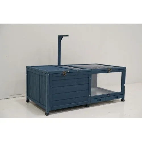 Wooden Habitat House for Small Animals & Reptiles – Waterproof