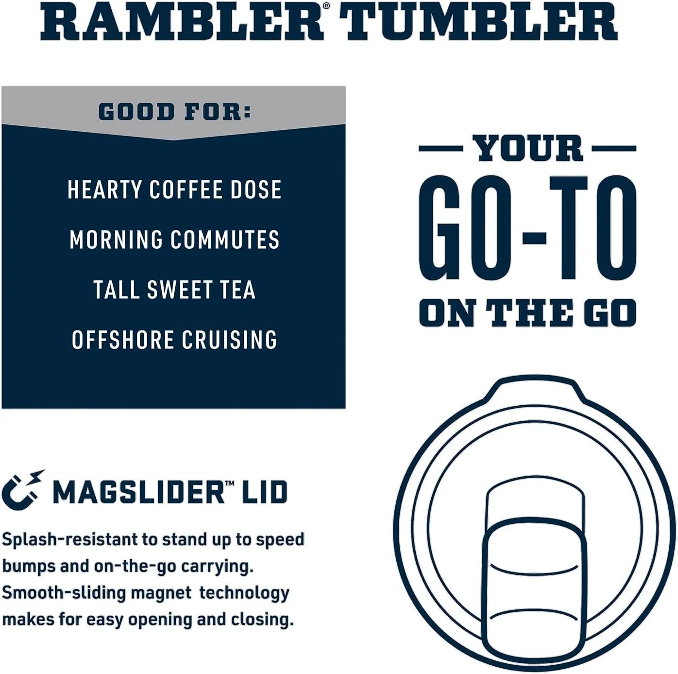 YETI Rambler 30 oz Tumbler, Stainless Steel, Vacuum Insulated with MagSlider Lid, Daybreak Yellow