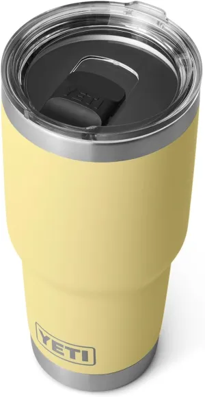 YETI Rambler 30 oz Tumbler, Stainless Steel, Vacuum Insulated with MagSlider Lid, Daybreak Yellow