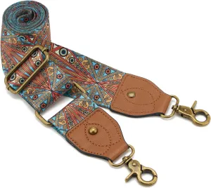 ZOOEASS Wide Shoulder Strap Adjustable Replacement,Purse Strap,Multi-Pattern Crossbody Bag Strap